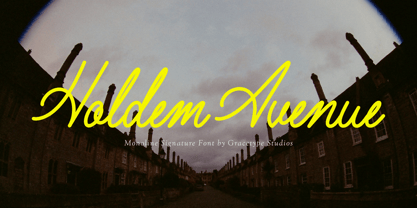 Holdem Avenue Font Poster 1
