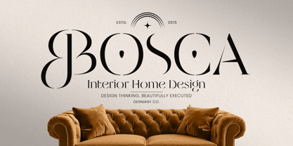 Bosed Font Poster 2