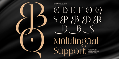 Bosed Font Poster 12