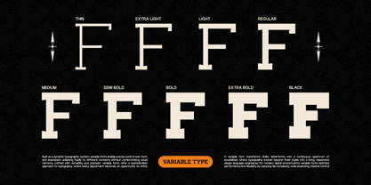 GC Back Ford Font Poster 6