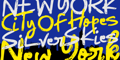 Abbey Sky Font Poster 5