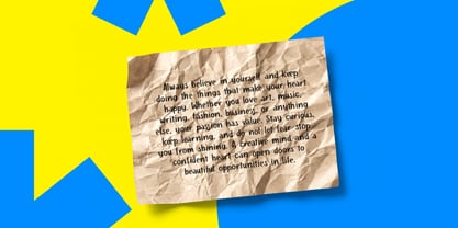 Verdera Font Poster 9