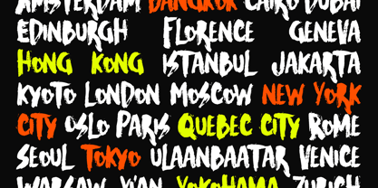 Raw Voltage Font Poster 6