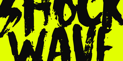 Raw Voltage Font Poster 3