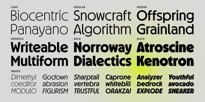 Disk Format Font Poster 4