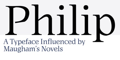 Philip Font Poster 1