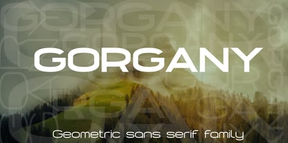 Gorgany Font Poster 2
