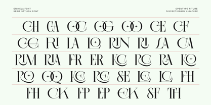 Grinola Font Poster 15