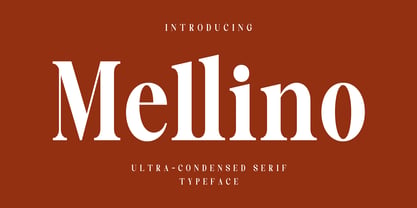 Mellino Font Poster 1