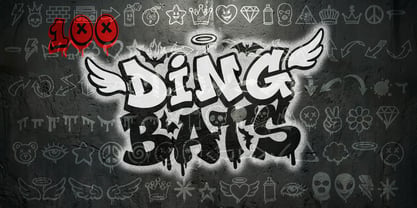 Beefy Graffiti Font Poster 3