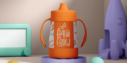 Childwop Finnaly Font Poster 7