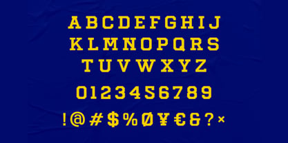 Borglas Font Poster 2