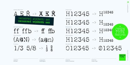 ReTyper Font Poster 7