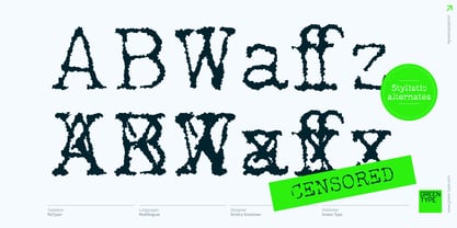 ReTyper Font Poster 6