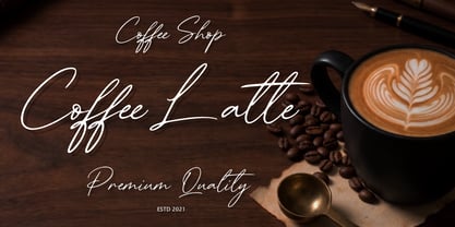 Mabriella Font Poster 5