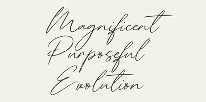 Mabriella Font Poster 2