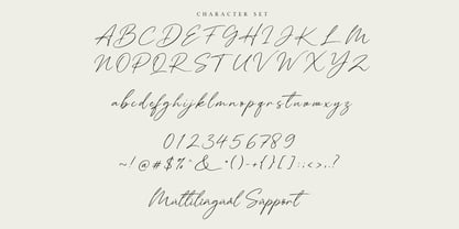 Mabriella Font Poster 10