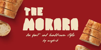 Mokara Handdrawn Font Poster 1