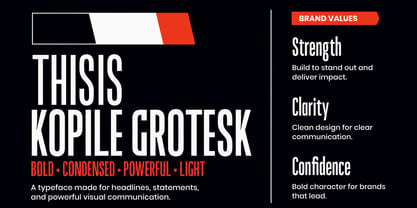 Kopile Font Poster 7