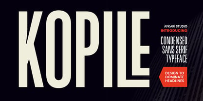 Kopile Font Poster 1