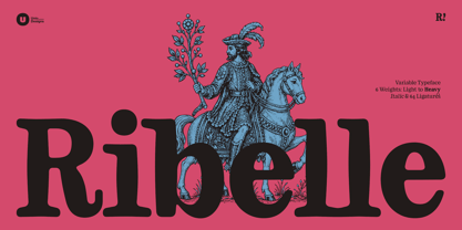 Ribelle Variable Font Poster 1