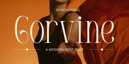 Gorvine Font Poster 1