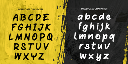 Hachian Font Poster 10