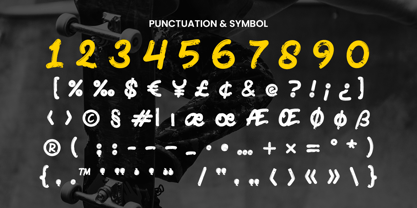 Hachian Font Poster 11