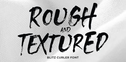 Blitz Curlers Font Poster 4