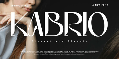 Kabrio Font Poster 1