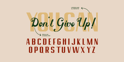 Rancok Font Poster 3