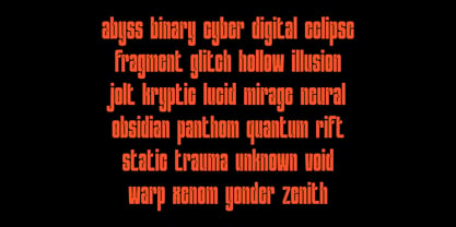 Kravon Font Poster 8