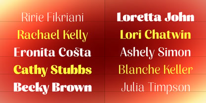 Julima Font Poster 14