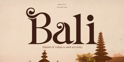 Bornatte Font Poster 6