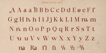 Bornatte Font Poster 2