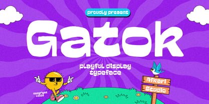 Gatok Font Poster 1