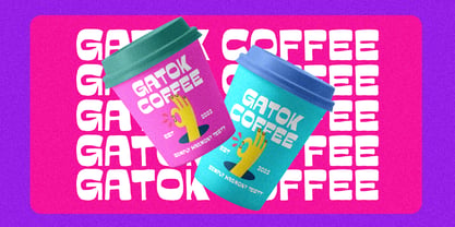 Gatok Font Poster 8
