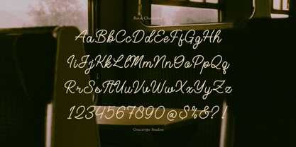 Mastin Calum Font Poster 10