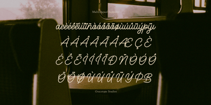 Mastin Calum Font Poster 11