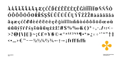 Garo Font Poster 11