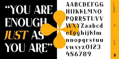 Garo Font Poster 2