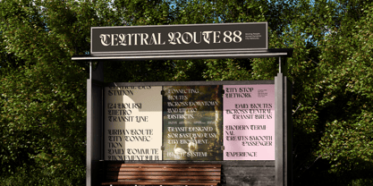 Choire Pixel Font Poster 2