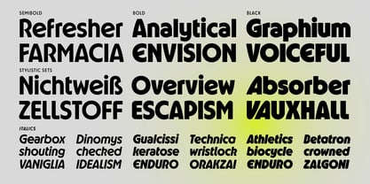 Disk Font Poster 4