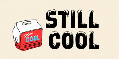 Still Cool Font Poster 1