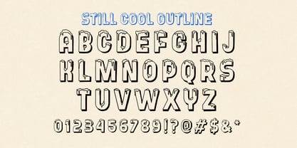Still Cool Font Poster 2