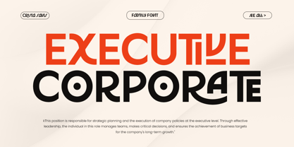 Crista Sans Font Poster 5