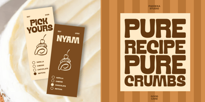 Good Cake Font Poster 4