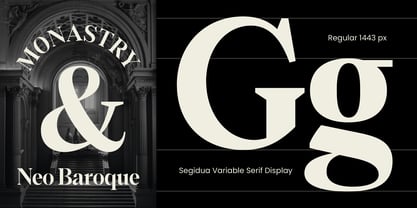 Segidua Font Poster 8