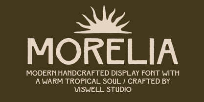 Morelia Font Poster 1