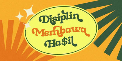 Norack Sekaliye Font Poster 3